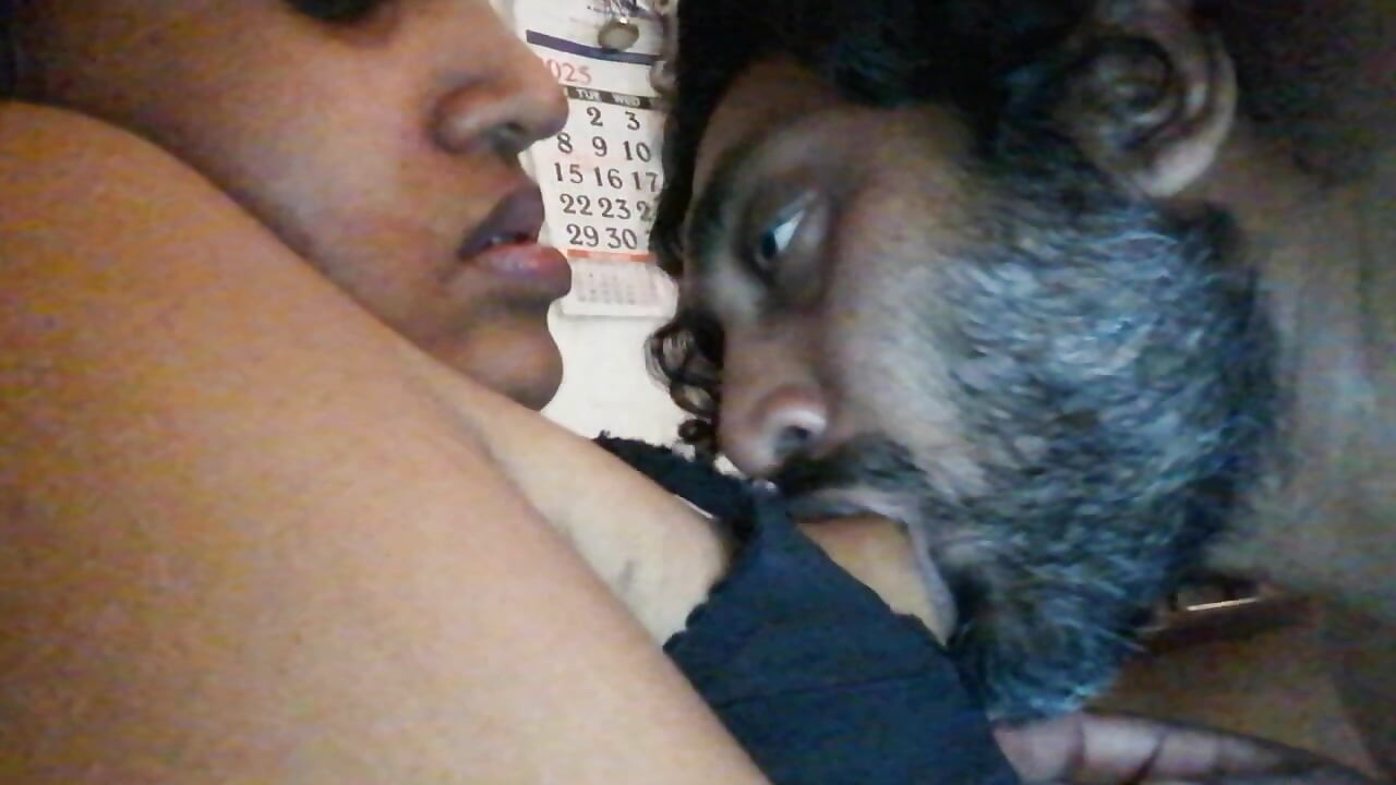 Thumbnail of Teasing my aunty's puffy nipples — desi homemade foreplay