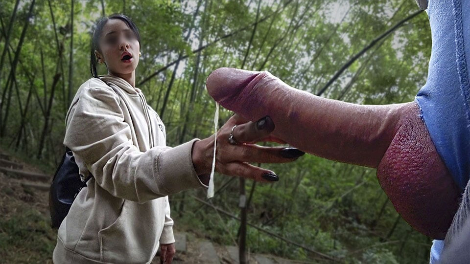 Thumbnail of Dick flash in the park: a stranger helps me cum