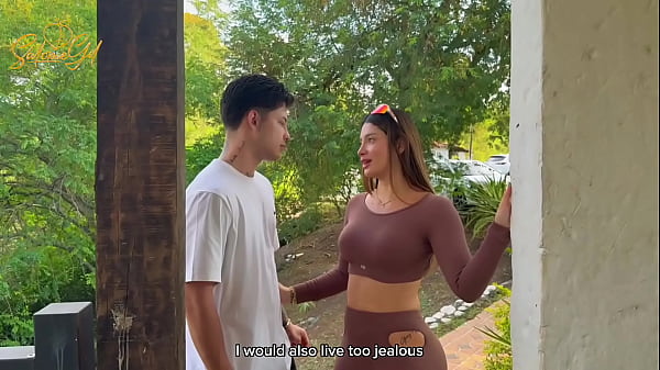 Thumbnail of Cheating on my sugar mommy with the neighbor in her yard