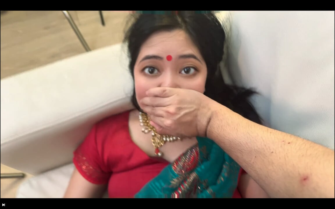 Thumbnail of Indian desi bhabhi directing her own porn video while horny — Hindi