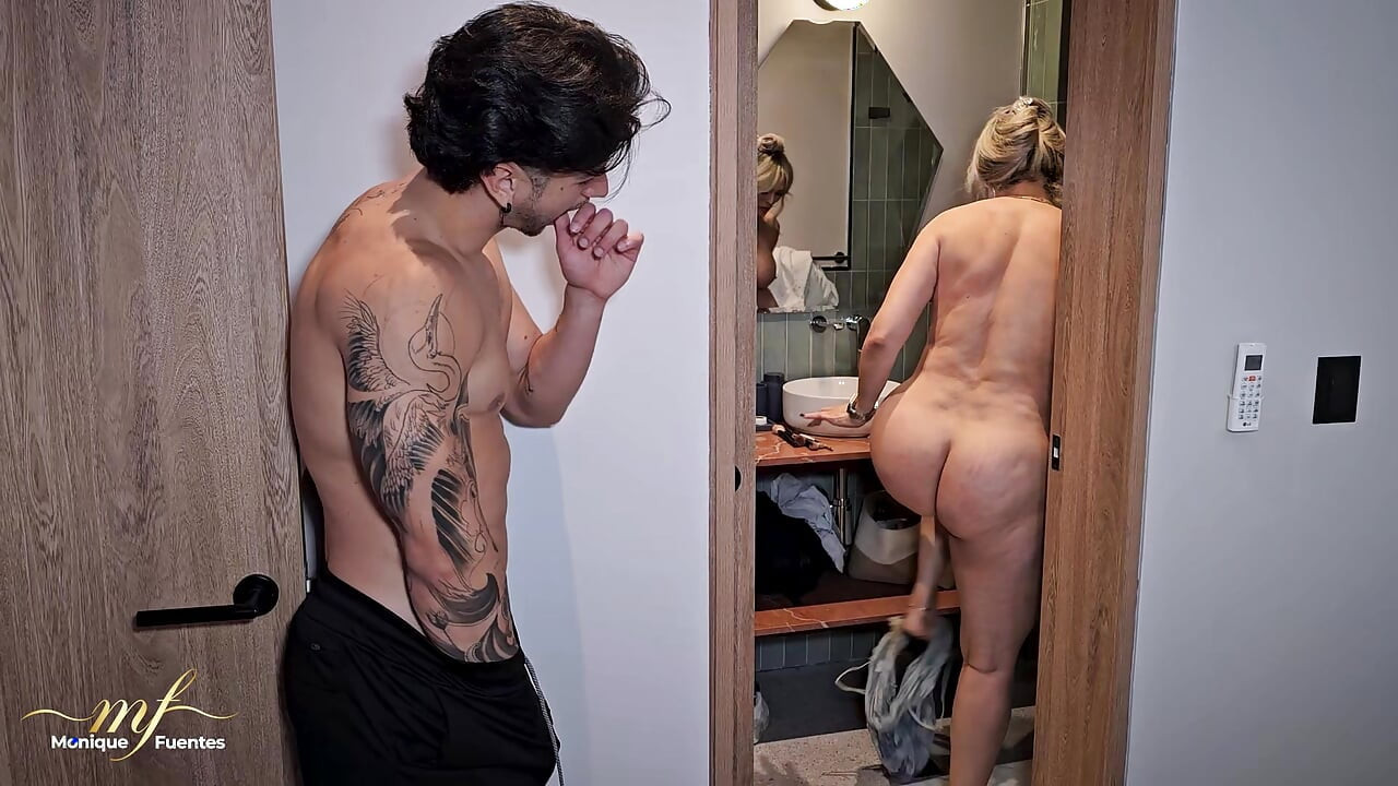 Thumbnail of Monique Fuentes, soaked from the rain, and her stepson makes it worse