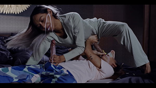 Thumbnail of Amirah Adara and Veronica Leal, a sleepover turns into a cum fest