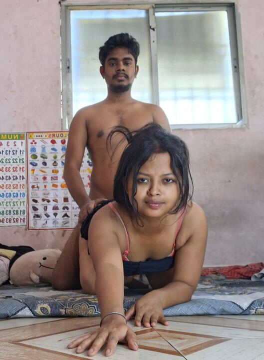 Thumbnail of Desi bhabhi ki chudai, an Indian hot Bangali wife — teacher role play